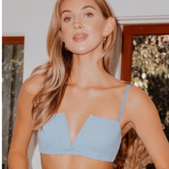 NWT Free People blue Sierra bandeau - Picture 5 of 6